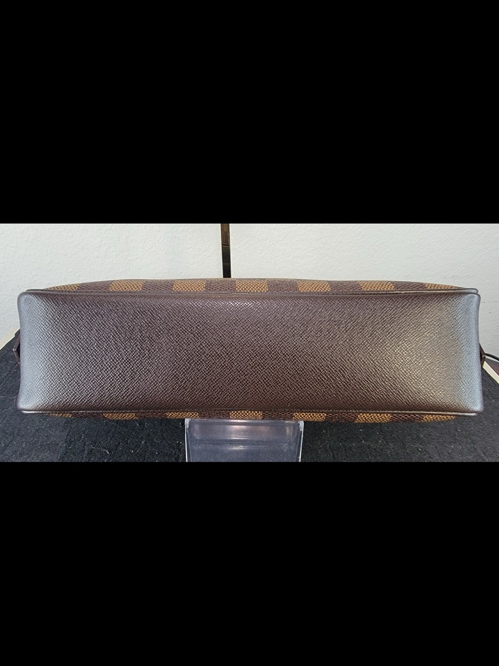 •LOUIS VUITTON• Damier Ebene Trousse Toilette pouch - Picture 9 of 14